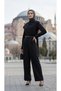 Women's Modern Islamic Dress Two-Piece Set - Blouse and Pants - Wedding & Holiday Outfit - 4