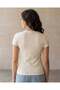 Women Beige Printed T-Shirt - 5