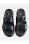 Men Black Comfort Sandals - 3