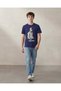 Senior Boys Navy Printed T-shirt - 3