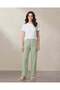 Women Green Checkered Pyjama Bottoms - 3