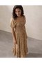Women Assorted Printed Smocked Midi Dress - 5