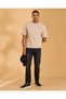 Men Ivory Jacquard T-Shirt - 5