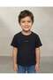 Boys Black Seearsucker T-Shirt