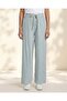 Women Green Striped Pajama Bottoms - 2
