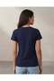 Women Navy Printed T-Shirt - 5