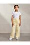 Girls Yellow Wide Leg Allover Print Active Track Pants - 5