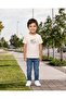 Boys Beige Printed T-Shirt - 5