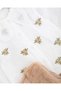 Girl's Vest, Shell Detailed Shirt, Linen Trousers 3-Piece Set / Size Options for 0-6 Years Old - 4