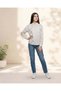 Senior Girls White Floral Allover Print Slub Shirt - 2