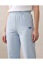 Women Blue Elasticated Hem Jog Pants - 5