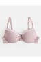 Women's 3-Pack Padded Plunge Bra with Sheen Tape Detail - 4