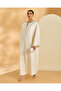 Women Beige Embelish Kaftan - 3