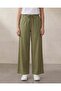 Women’s Pale Green Elasticated Waist Relaxed Trousers - 2