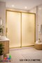 Gold Glass Sandblasting Foil Frosted Glass Film 122 cm X 2 Meters - 3