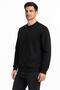 Basic Crew Neck Relaxed Regular Men's Sweatshirt - 7556 - 2