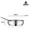 Galen 5 Piece Induction Base Steel Pot and Pan Milk Jug Set - 7