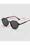 College Black Sunglasses Metal Handle Unisex Men Women Small Retainer - 3