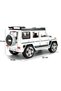 Mercedes Brabus G800 1:24 Metal Model Car - with Sound and Light, Pull-Back, Openable Doors - White - 5