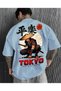 Samurai, Tokyo, Printed T-Shirt, Men's Clothing, Japanese Culture, Street Fashion, Anime Style