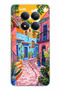 Redmi Note 15 Pro 5g Compatible Colorful Art Street Silicone Case Printed Silicone Case