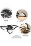 Black 3-Light LED Ceiling Light, Dimmable with Remote, 48 cm - 4