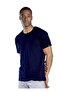 Safesawa Elegans Basic Crew Neck Lycra T-Shirt Navy Blue 2128 - 6