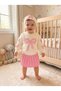 Baby Girl Knitwear Set with Bow, Skirt and Bandana, 3-Piece Festive Stylish Set Yk1838Gns