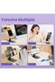 Tablet Stand, Flippy, 10inch, Foldable, 360 Rotation, Universal, Gray - 6
