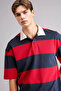 100% Cotton Loose Fit Short Sleeve Polo T-Shirt G2048Ax26Sp - 5