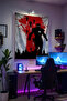 Marvel Wall Covering – Anime Movie Character Themed Quality Fabric, Room Decor Tapestry Wall Tapestry - 2
