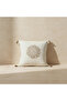 Buldan Bezi Gift Decorative Embroidered Pompom Decorative Tile Cushion Cover (Without Inner Filling) - 2
