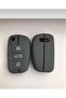 Luxury Audi A1 A3 A4 A5a 6a A7 Q3 Q5 Q7 Silicone Key Protection Case Honeycomb Pattern Gray Color
