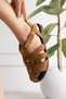 Laros Women's Lux Suede Buckle Detailed Sandals - 3