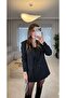 Women's Lined Oversize Blazer Jacket Casual & Office Stylish Wear