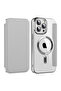 iPhone 14 Pro Max SmartMag Book Case, gray - 2