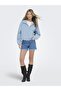 Women's Blue Onlcamılle Short Jacket Cc Otw Jacket 15361428-Softchamb - 3