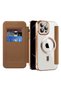 iPhone 12 Pro SmartMag Book Case, brown