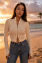 Slim Fit Stylish Fisherman Blouse - 3