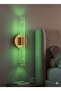 مصباح حائط LED بتصميم عصري من Bubbleflux مقاس 31 سم - مصباح حائط - فضي - كهربائي - يتم التحكم فيه عن طريق RGB - 3