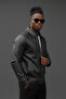 New Season High Quality Vintage Standard Fit Leather Jacket - 4