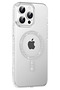 Matrixzn iPhone 15 Pro Move Stone Magsafe Cover - (234632) Natural Grey