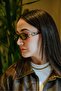 Gg Leopard Frame Green Glass Sunglasses - 3