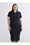 Unique Products from Freezen Store I Devrik Roba Collar Ribbed Dress - 2