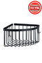 Deep Shampoo Holder Matte Black Stainless Brass 1 Piece 19X19 cm Shampoo Holder Bathroom Shelf - 4