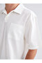 Regular Fit Short Sleeve Oxford Men's Shirt - 3
