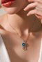 Women's Steel Planet Necklace Silver Color Quality - 2