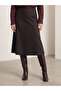 A-Line Skirt with Elastic Waist - 2