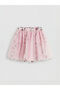 White Hello Kitty Printed Girls' T-Shirt and Tutu Skirt - 6
