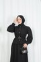 Beli Pensli Sleeveless Detailed Skirted Double Set Black Hnt85861 - 6